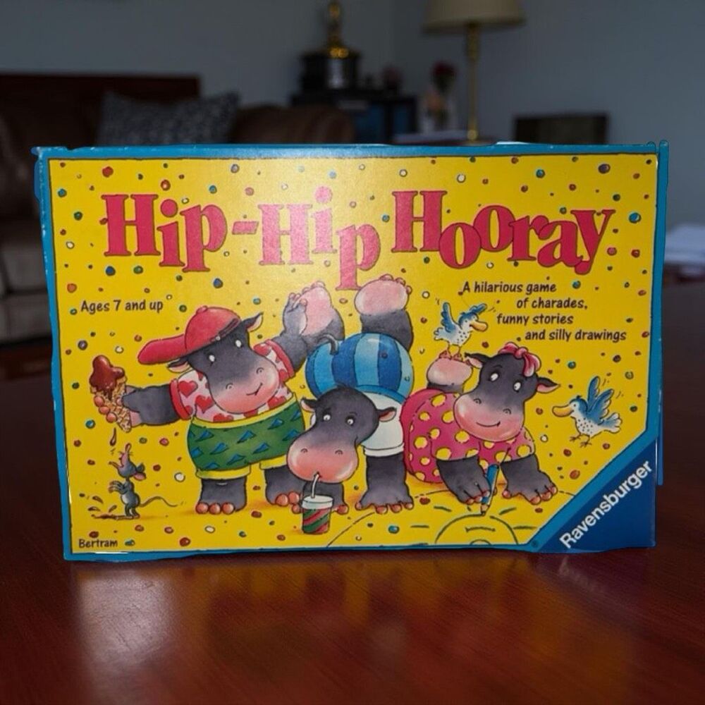 1994 Vintage Hip-Hip Hooray Game by Ravensburger